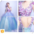 Hochwertiges schickes Art-elegantes farbiges Brautkleid China-nach Maß Soem-Ballkleid-Hochzeits-Kleid